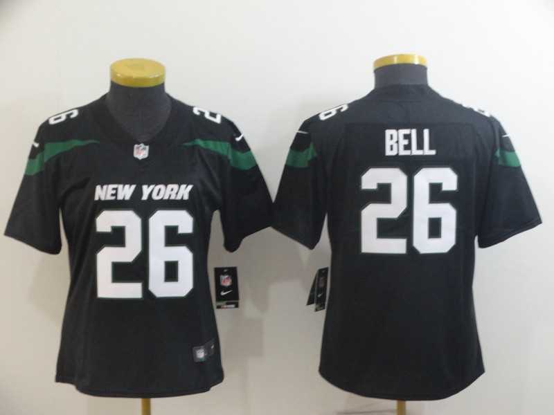 Women Nike Jets 26 Le'Veon Bell Black New 2019 Vapor Untouchable Limited Jersey,We sell and wholesale Women Nike Jets 26 Le'Veon Bell Black New 2019 Vapor Untouchable Limited Jersey on line form chian!
